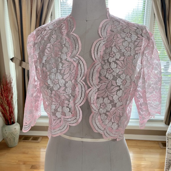 Lace bolero jacket - Picture 1 of 5